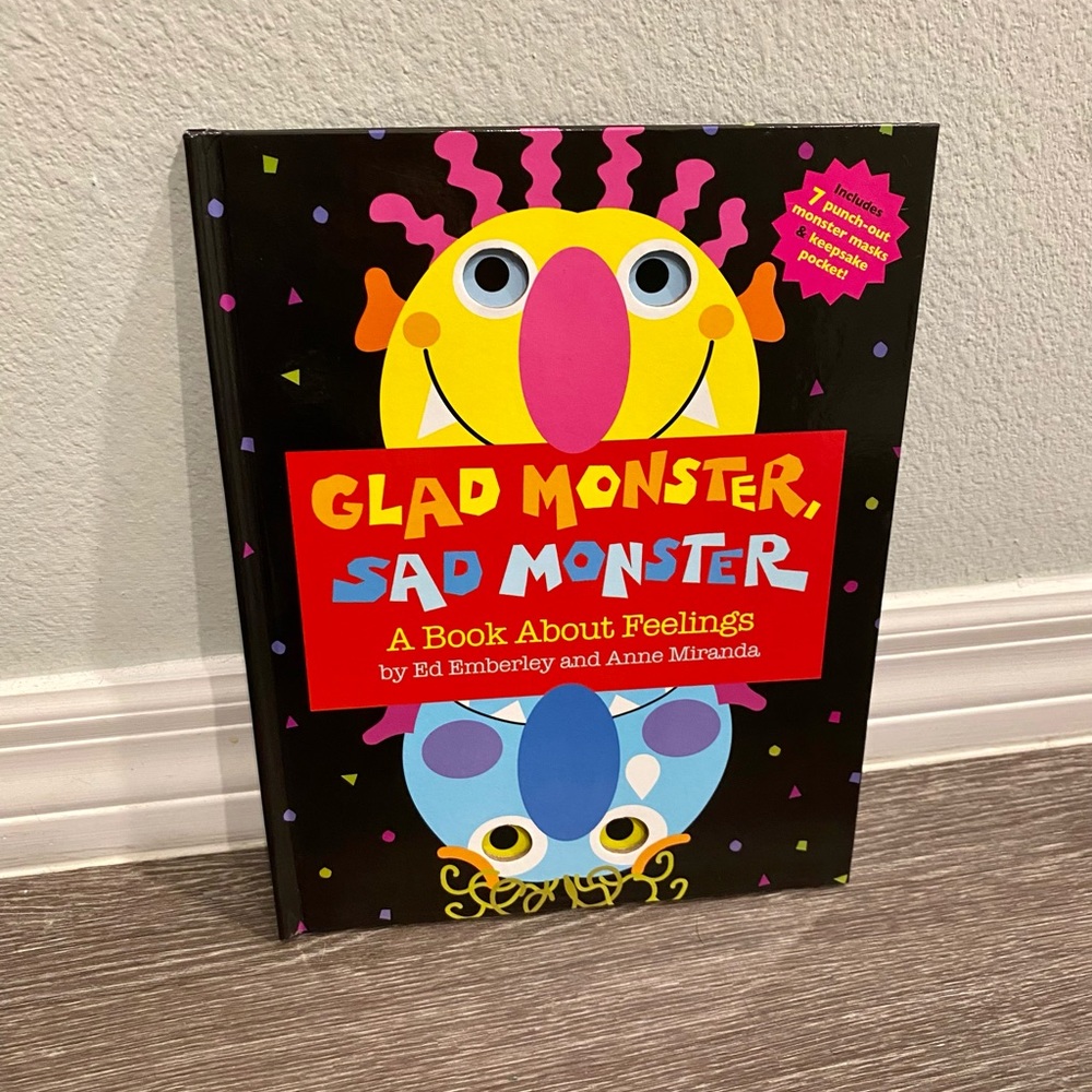 Glad, sad, silly, mad - monsters have all kinds of different feelings book!